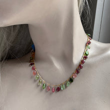 Load image into Gallery viewer, Multi-Tourmaline Choker
